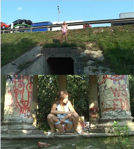  [Pissingoutdoоr.com] Русские девушки писают на природе (8 роликов) (2009) SATRip