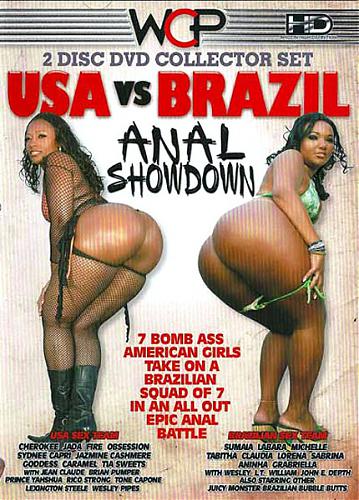  USA vs BRAZIL ANAL SHOWDOWN / США Против Бразилии, Откровенный Анальный Обмен Мнениями (West Coast) [Anal, Big Ass, Big Dick, All Sex, Interracial] [Split Scenes] Cherokee, Jada Fire, Obsession etc (2010) DVDRip